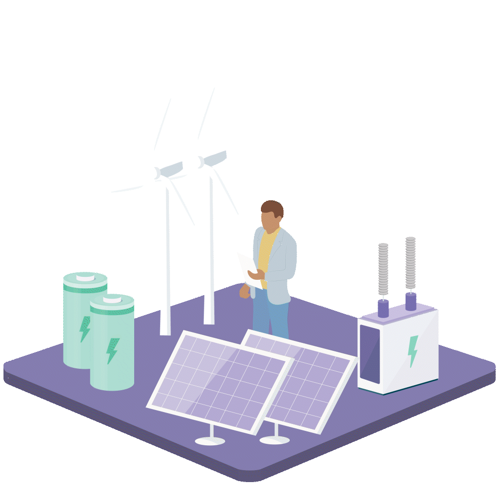 Hybrid power plant setup- Opoura – SCADA Kiosk